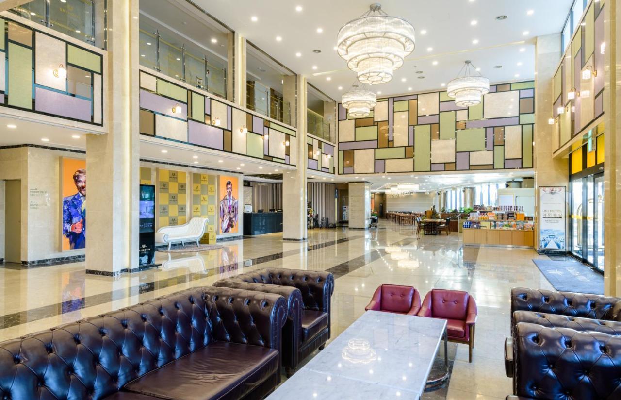 Uni Hotel Čedžu Exteriér fotografie